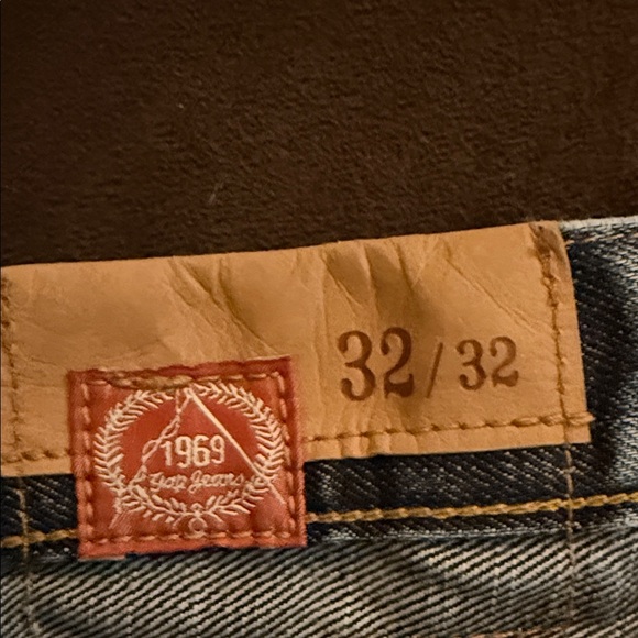 GAP Men's Loose Fit Blue Straight Jeans - Picture 3 of 3
